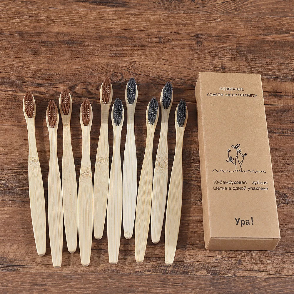 Brosses à Dents en Bambou Écologiques™