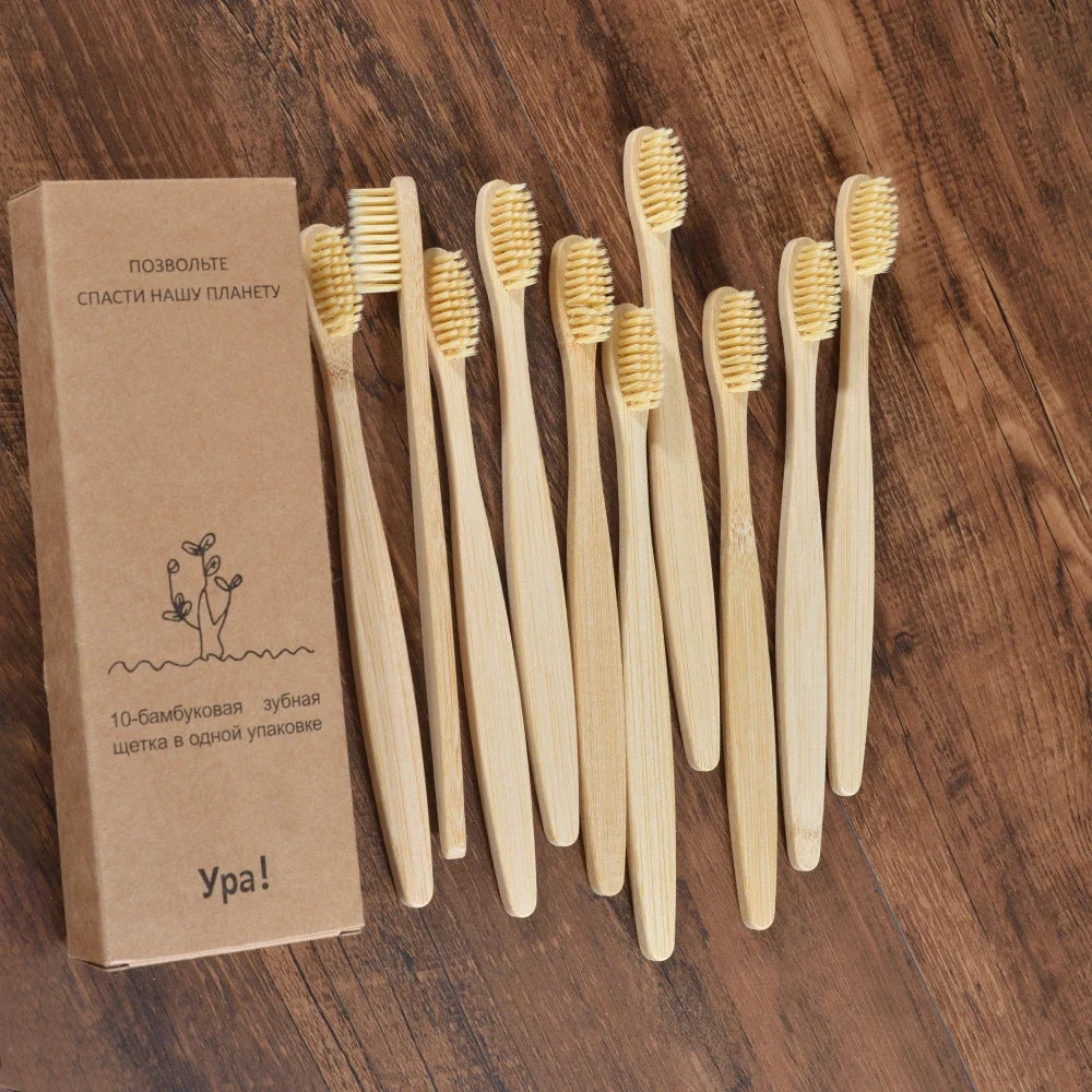 Brosses à Dents en Bambou Écologiques™