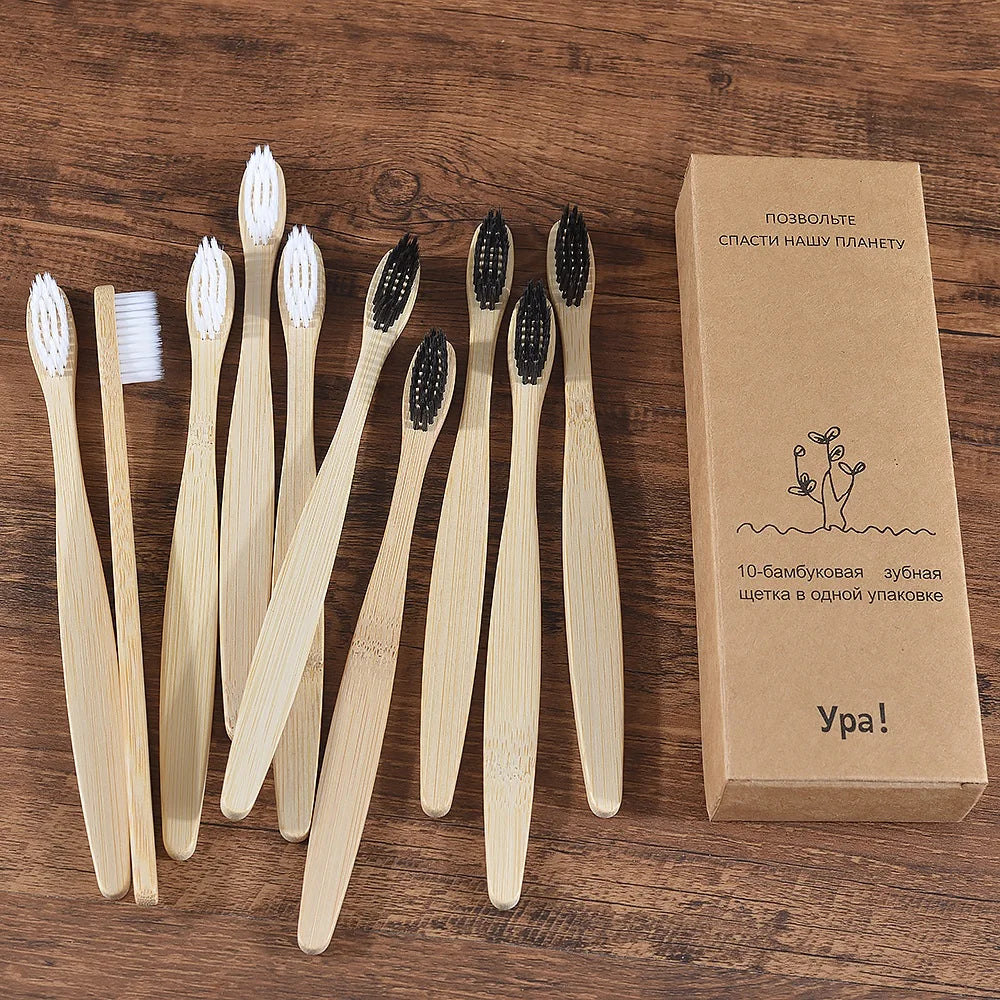 Brosses à Dents en Bambou Écologiques™