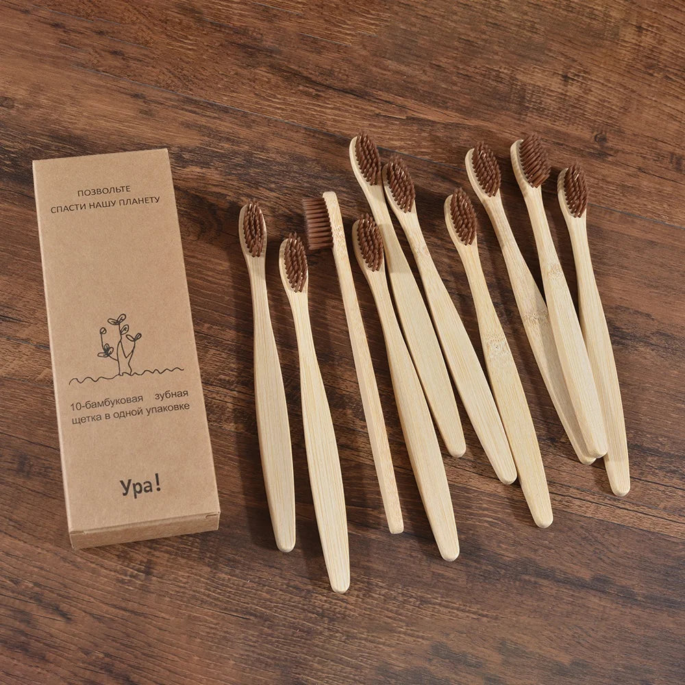 Brosses à Dents en Bambou Écologiques™