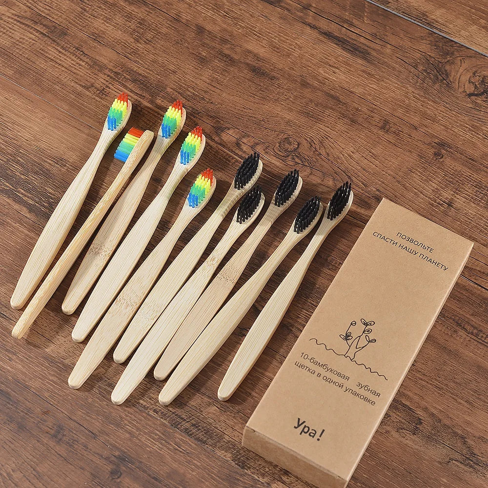 Brosses à Dents en Bambou Écologiques™