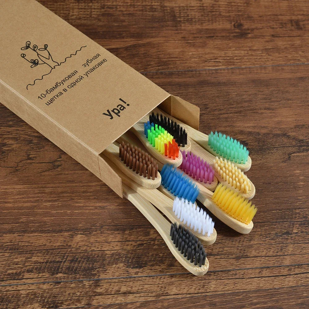 Brosses à Dents en Bambou Écologiques™