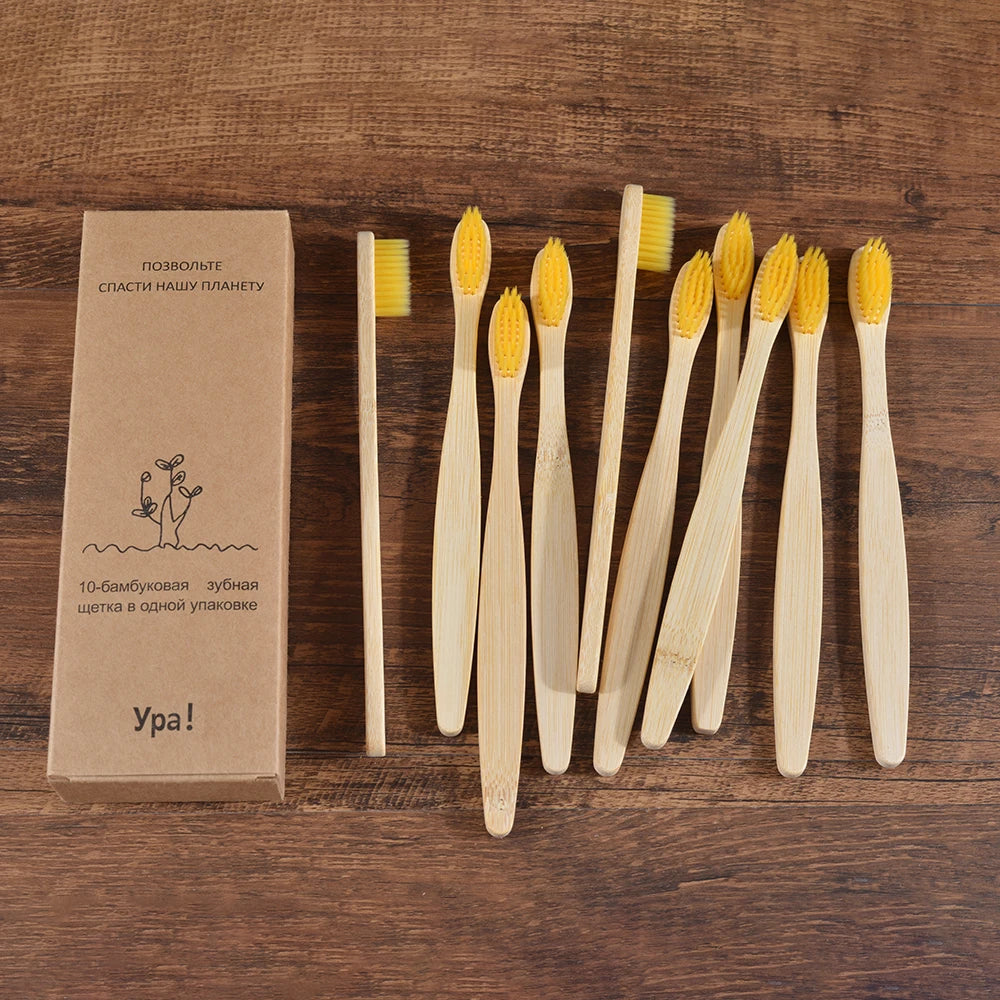 Brosses à Dents en Bambou Écologiques™