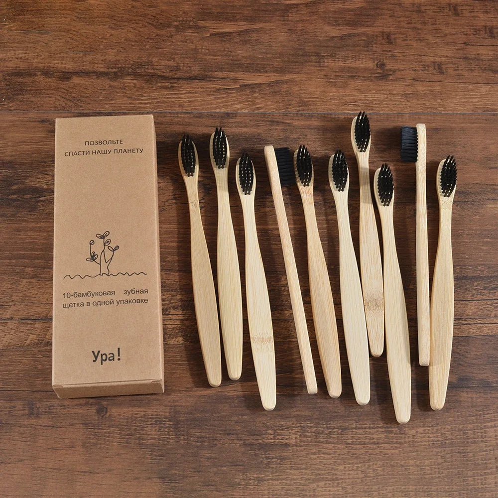Brosses à Dents en Bambou Écologiques™