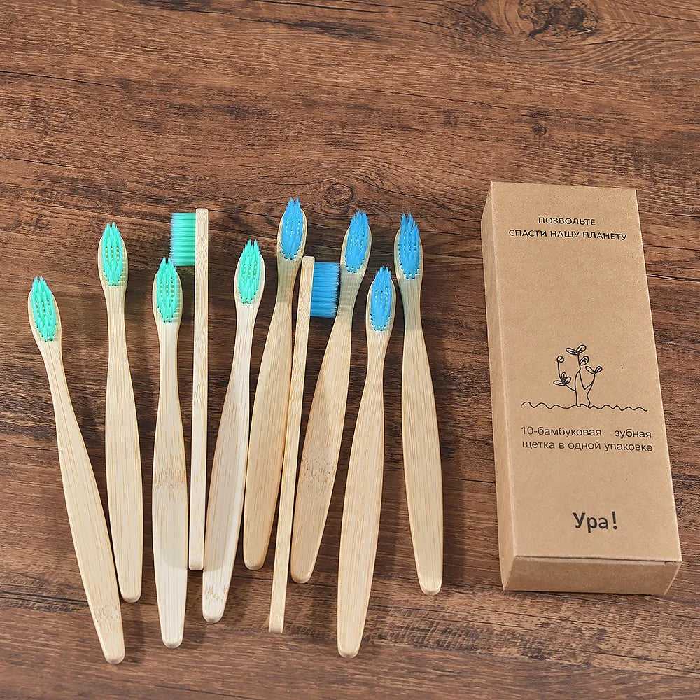 Brosses à Dents en Bambou Écologiques™