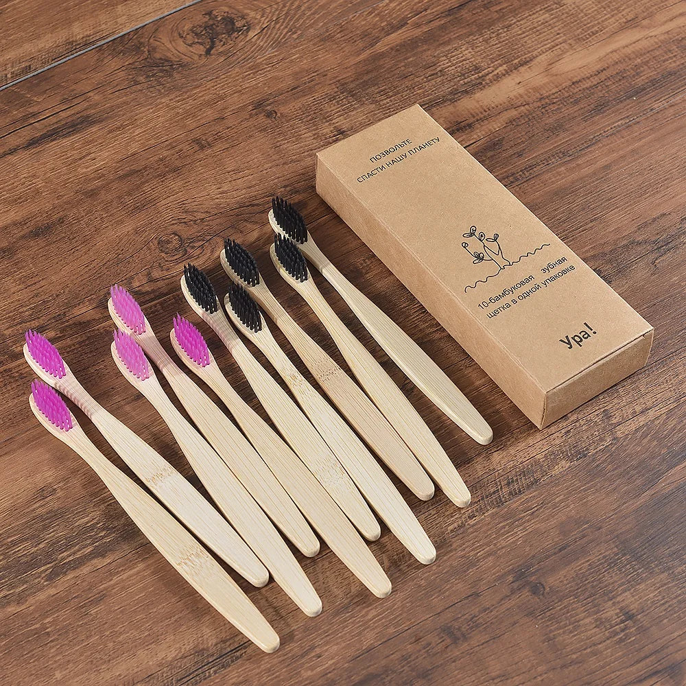 Brosses à Dents en Bambou Écologiques™