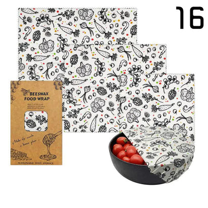 Emballage alimentaire en cire d’abeille réutilisable