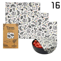 Emballage alimentaire en cire d’abeille réutilisable