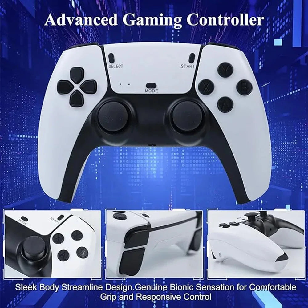 4K TV Game Stick M15 Video Game Console 64G Built in 20000 Games Wireless Controller Gamepad Retro Handheld Game Console