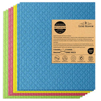 Torchons écologiques en fibre de bois- Réutilisables, lavables et compostables.