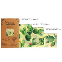 Emballage alimentaire en cire d’abeille réutilisable