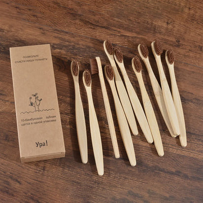 Brosses à Dents en Bambou Écologiques™